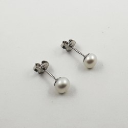 Sidabriniai auskarai su...