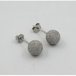 Sidabriniai auskarai 1.65g 7mm