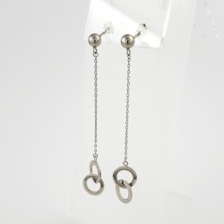 Sidabriniai auskarai 2.74g