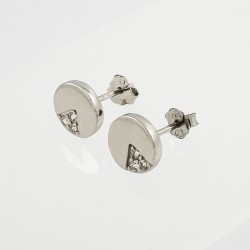 Sidabriniai auskarai su...