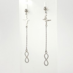 Sidabriniai auskarai 1.47g