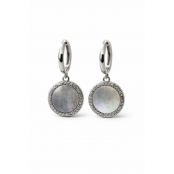 Sidabriniai auskarai su...