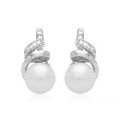 Sidabriniai auskarai su...