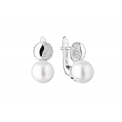 Sidabriniai auskarai su...