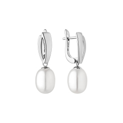 Sidabriniai auskarai su...