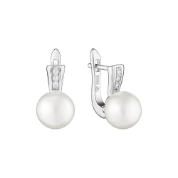 Sidabriniai auskarai su...