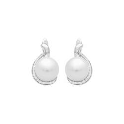 Sidabriniai auskarai su...